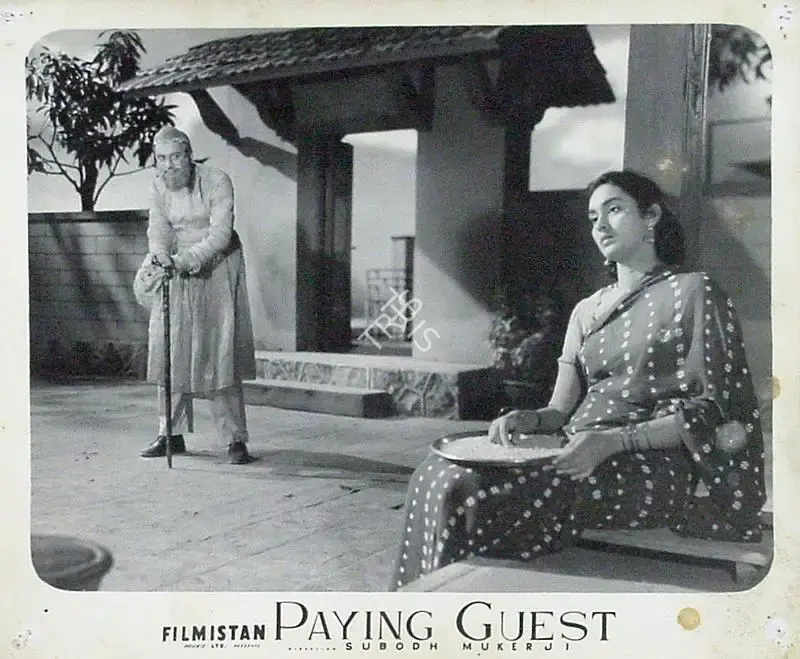 Dronacharya (Cinematographer), Paying Guest, 1957, Lobby Card