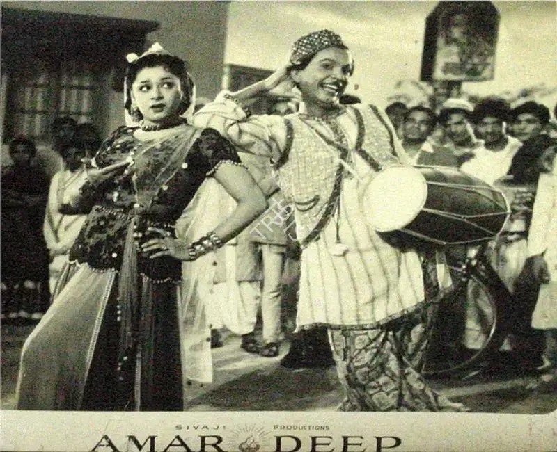 A. Vincent (Cinematographer), Amar Deep, 1958, Lobby Card
