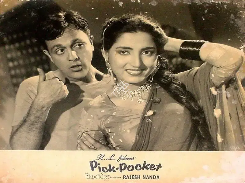 R.L. Sharma (Producer), Pick Pocket, 1962, Lobby Card