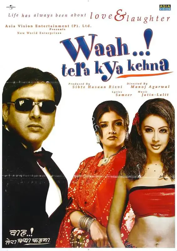 Sibte Hasaan Rizvi (Producer), Waah Tera Kya Kehna, 2002, Full Sheet Poster