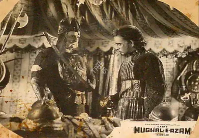 R.D. Mathur (Cinematographer), Mughal E Azam, 1960, Lobby Card