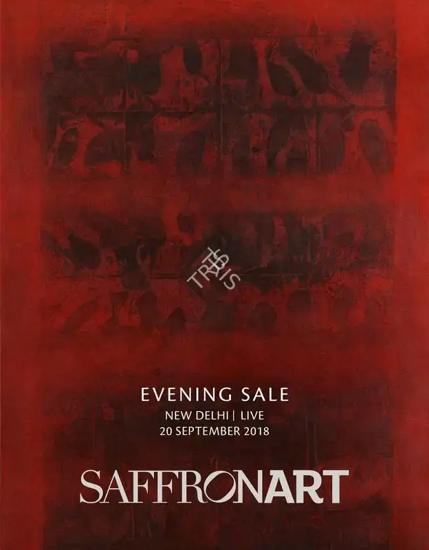 Saffronart (Auction House), Evening Sale, 2018, Auction Catalogue