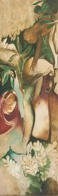 Khanna, Krishen (Artist). Untitled, circa early 1980s | Painting, Sa.Onl/19.06.25, 2025 · Saffronart
