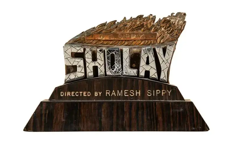 G.P. Sippy (Producer), Sholay, 1975, Paperweight