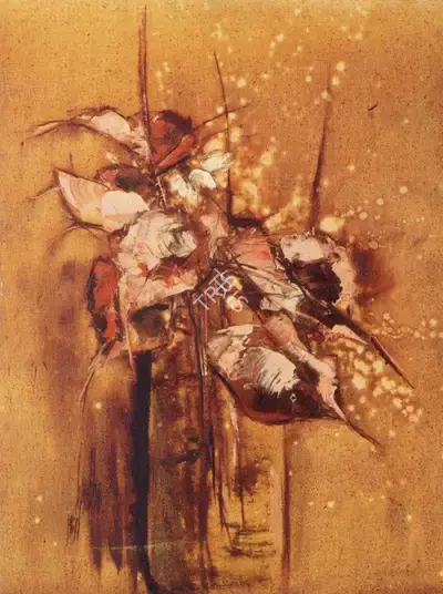 B. Prabha (Artist), Still Life, 1967, Painting