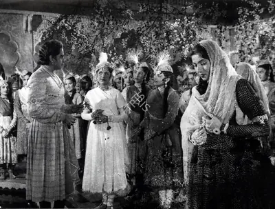 R.D. Mathur (Cinematographer), Mughal E Azam, 1960, Photographic Still