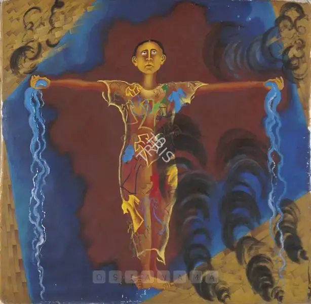 Arpana Caur (Artist), Body Is Just A Garment Series, 1991, Painting