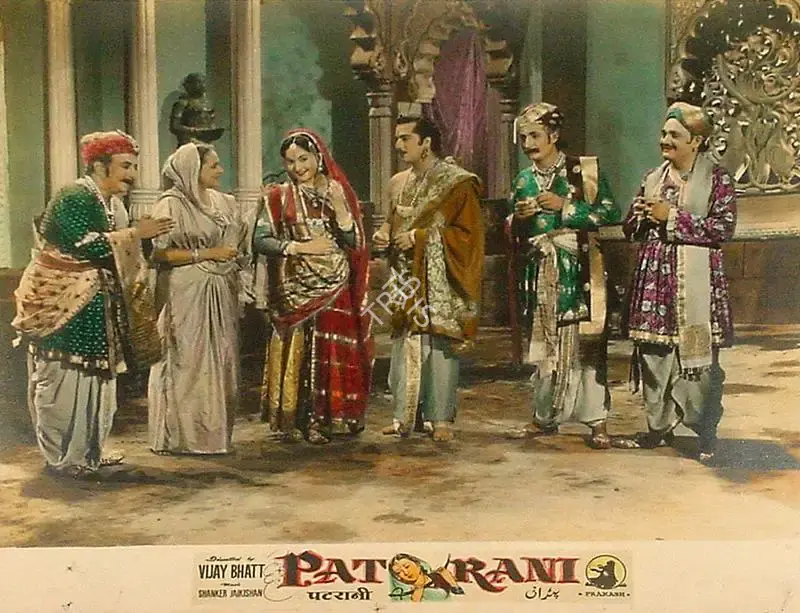 Bipin Gajjar (Cinematographer), Patrani, 1956, Lobby Card