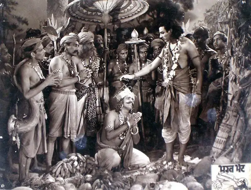 Vijay Bhatt (Director), Bharat Milap, 1942, Lobby Card