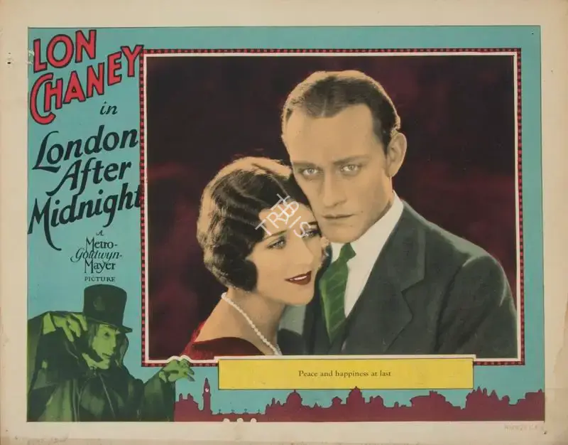 Merritt B. Gerstad (Cinematographer), London After Midnight, 1927, Lobby Card