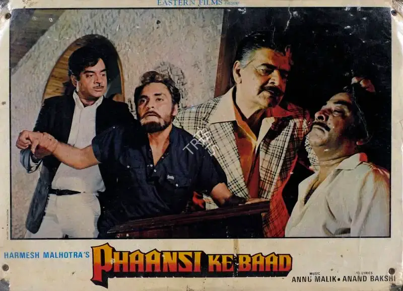 Harmesh Malhotra (Producer), Phaansi Ke Baad, 1985, Lobby Card