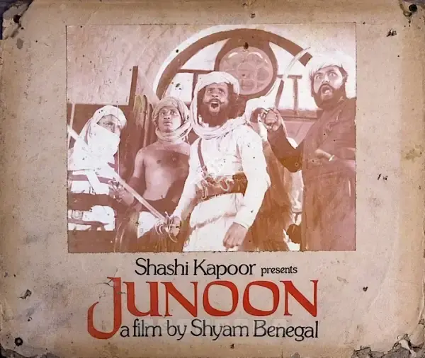 Govind Nihalani (Cinematographer), Junoon, 1979, Photographic Still Mounted on Lobby Card
