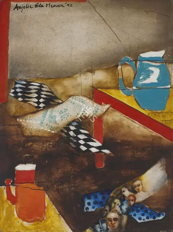 Anjolie Ela Menon (Artist), Untitled, 1992, Painting