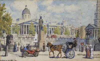 Horace Van Ruith (Artist), National Gallery London, 1880, Painting