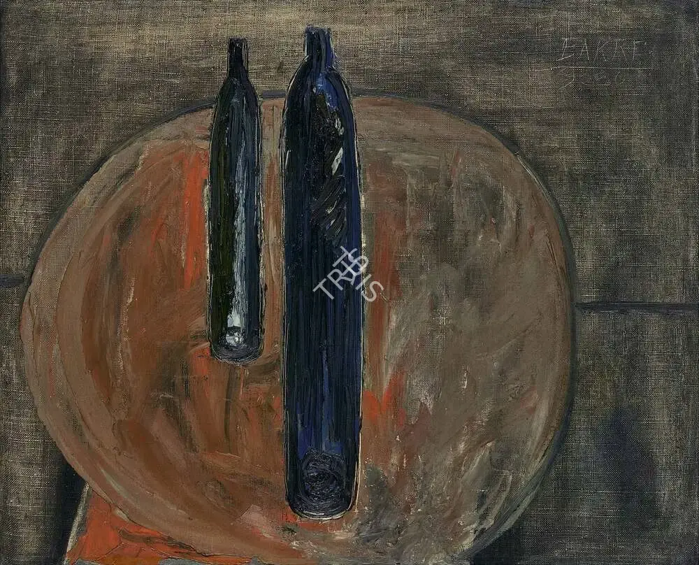 S.K. Bakre (Artist), Still Life, 1960, Painting