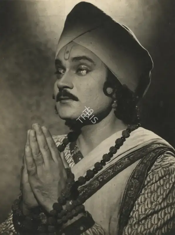 Dhirubhai Desai (Director), Bhakta Pundlik, 1949, Photographic Still