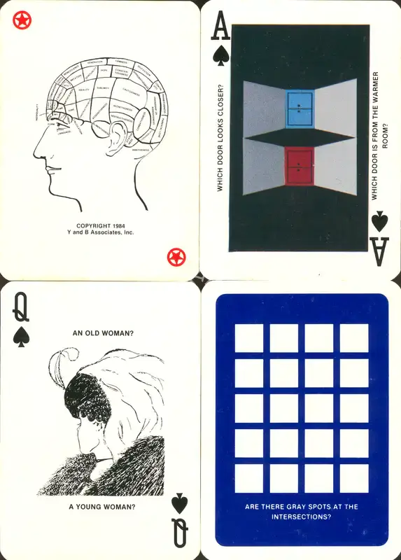 Can You Believe Your Eyes?, 1984, Playing Cards