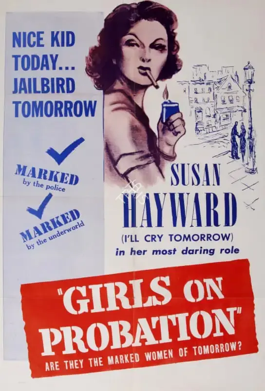Bryan Foy (Producer), Girls on Probation, 1938, Poster