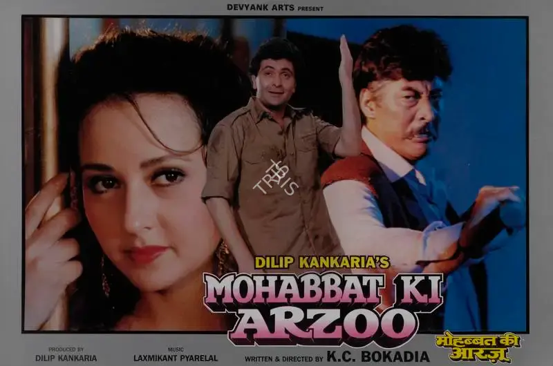 Dilip Kankaria (Producer), Mohabbat Ki Arzoo, 1994, Lobby Card