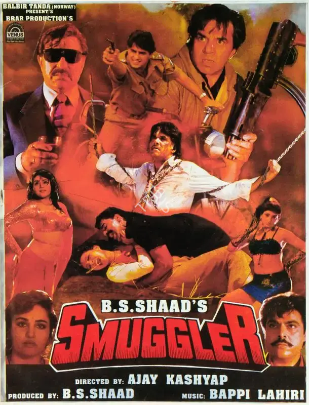 B.S. Shaad (Producer), Smuggler, 1996, Song-Synopsis Booklet