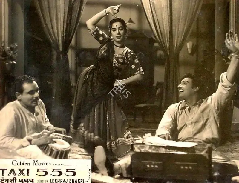 Mulk Raj Bhakhri (Producer), Taxi 555, 1958, Lobby Card