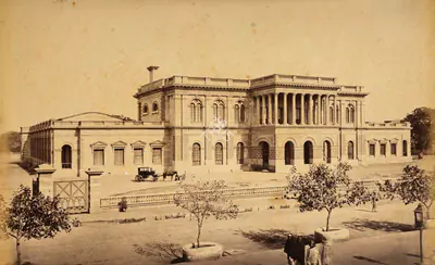 Samuel Bourne (Photographer), The Delhi Institute, 1865, Antiquarian Photograph