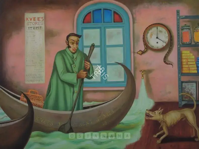 Gopikrishna (Artist), Kvees Stores, 2006, Painting
