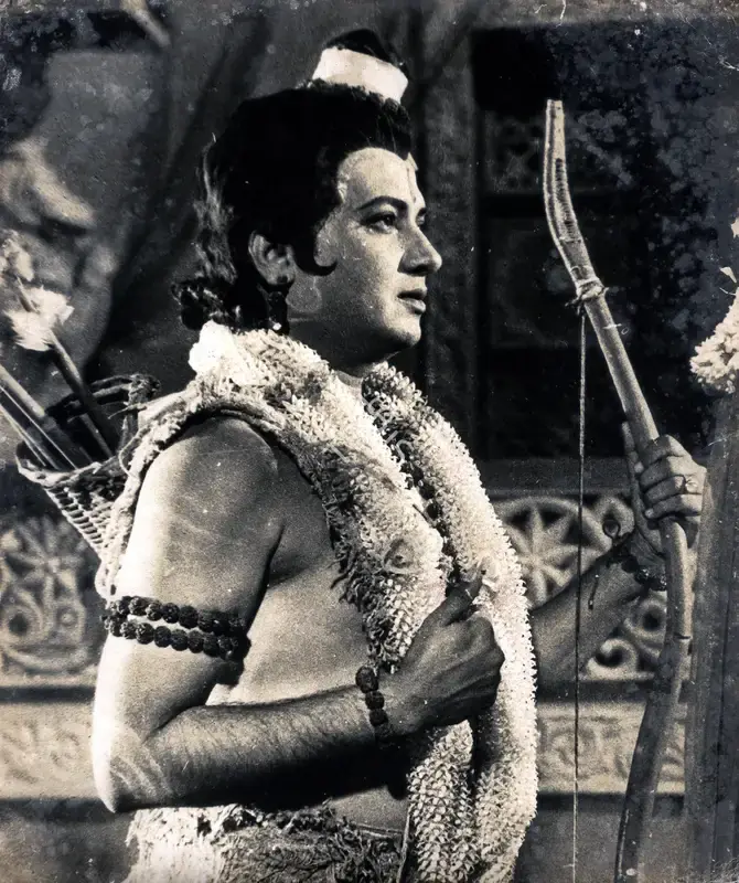 Anant Wadadeker (Cinematographer), Hanuman Vijay, 1974, Photographic Still