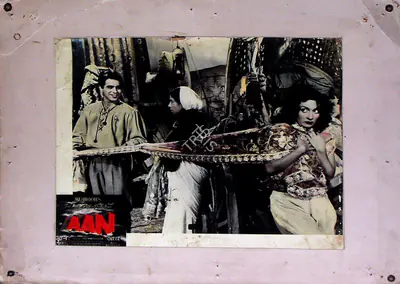 Faredoon A. Irani (Cinematographer), Aan, 1952, Lobby Card