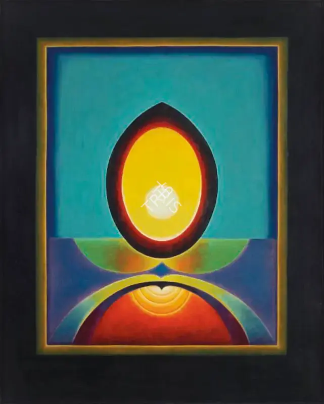 G.R. Santosh (Artist), Untitled, 1977, Painting