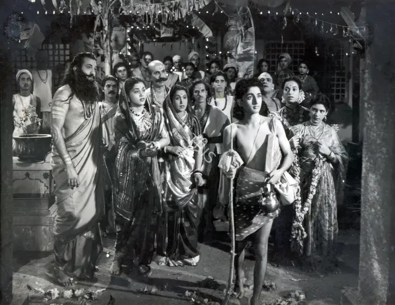 Dhirubhai Desai (Producer), Shuk Rambha, 1953, Photographic Still