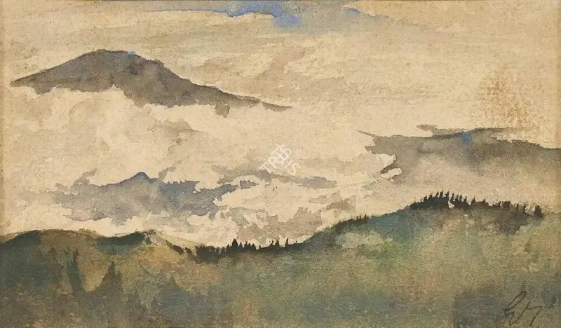 Gaganendranath Tagore (Artist), Untitled, Painting
