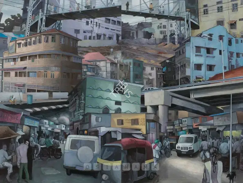 Patwardhan, Sudhir (Artist). Untitled, 2006 | Painting, Sa.Onl/13.12.11, 2011 · Saffronart
