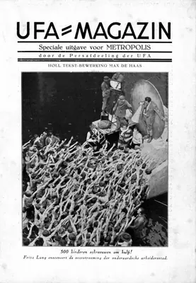 Erich Pommer (Producer), Metropolis, 1927, Film Programme