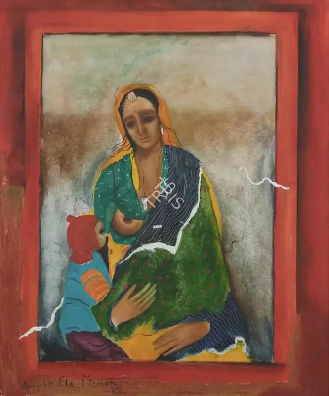 Anjolie Ela Menon (Artist), Untitled, 1989, Painting