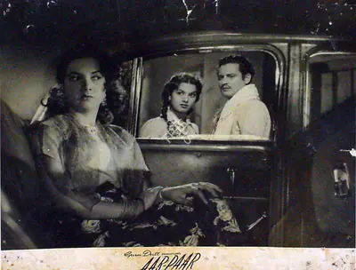 V.K. Murthy (Cinematographer), Aar Paar, 1954, Lobby Card