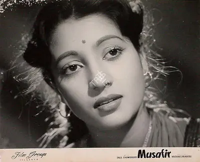 Kamal Bose (Cinematographer), Musafir, 1957, Lobby Card