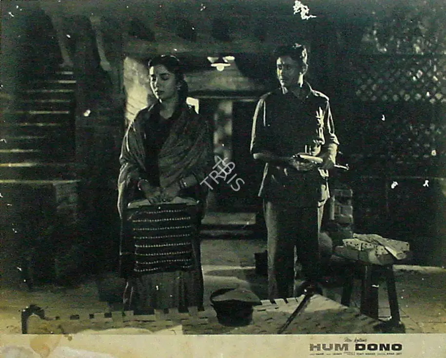 V. Ratra (Cinematographer), Hum Dono, 1961, Lobby Card