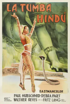 Artur Brauner (Producer), The Indian Tomb, Part I: The Mission of the Yoghi, 1921, Poster