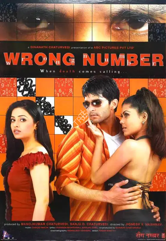 Manoj Chaturvedi (Producer), Wrong Number, 2003, Full Sheet Poster