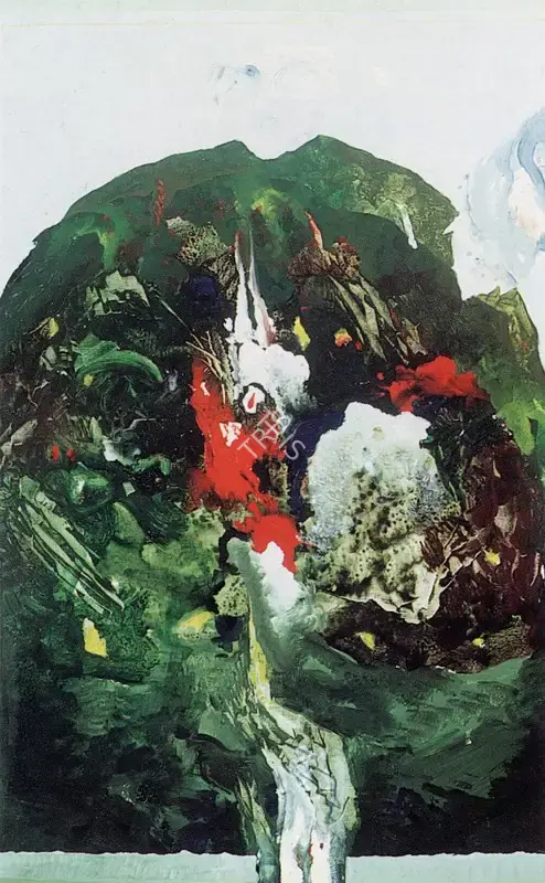 Bimal Dasgupta (Artist), Untitled, 1993, Painting