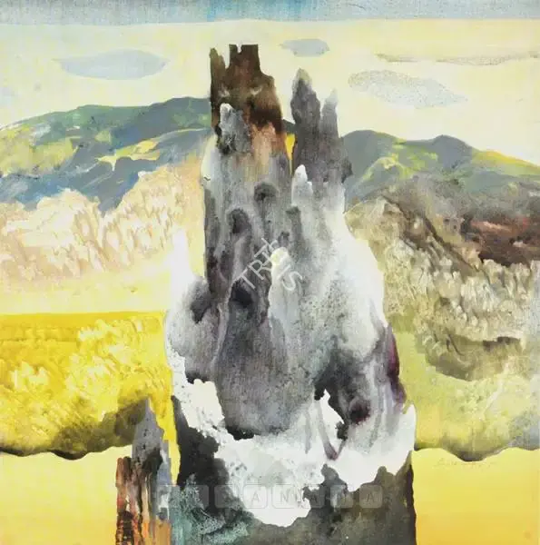 Bimal Dasgupta (Artist), Untitled, 1990, Painting