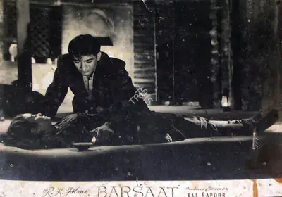 Jal Mistry (Cinematographer), Barsaat, 1949, Lobby Card