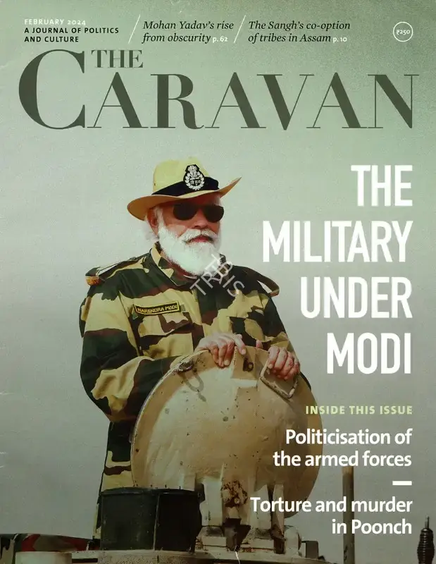Paresh Nath (Editor-in-Chief), The Caravan, 2024, Magazine