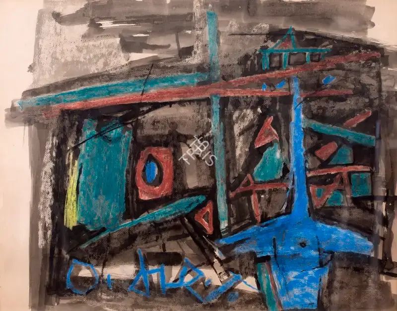 Ramkumar (Artist), Untitled, 1966, Painting