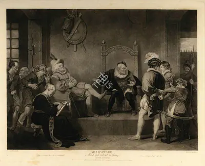 After Robert Smirke (Artist), Much Ado About Nothing, 1791, Aquatint