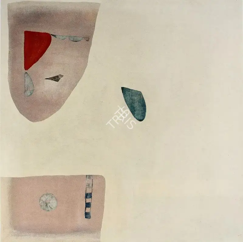 Prabhakar Barwe (Artist), Ivory Eyes, 1976, Painting