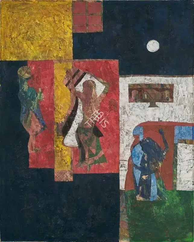 Shankar Palsikar (Artist), Untitled, 1960, Painting