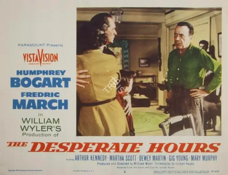 William Wyler (Producer), The Desperate Hours, 1955, Lobby Card