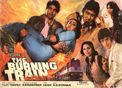 B.R. Chopra (Producer), Burning Train, The, 1980, Song-Synopsis Booklet